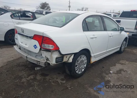 2009 Honda Civic Gx из США, поврежденный, VIN 1HGFA46549L001389